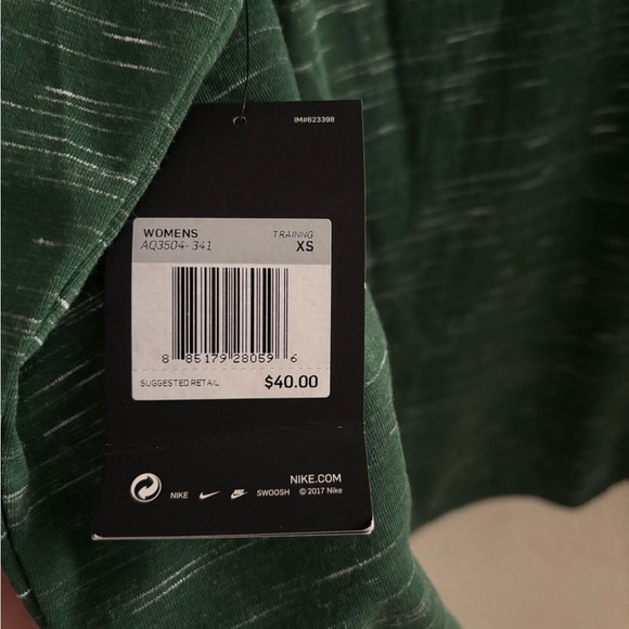 Nike Forest Green Dri-FIT Hoodie - XS - Picture 3 of 4